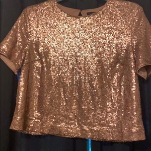Gold shirt